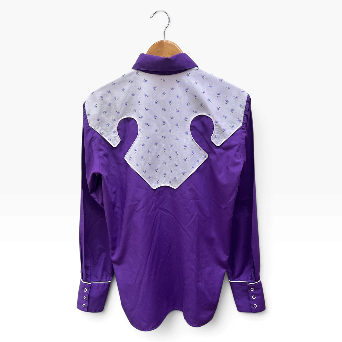 PURPLE WESTERN SHIRT | M