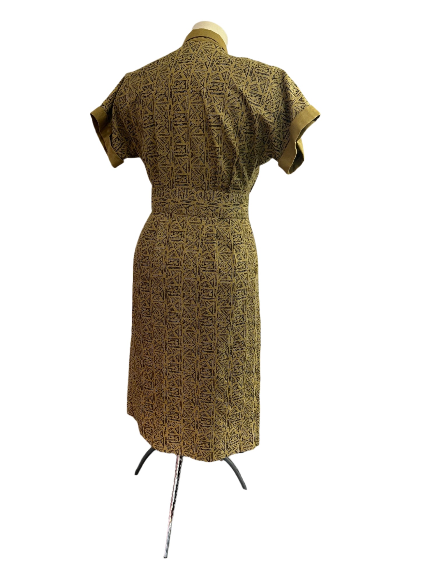 DIRECTIONS KHAKI COTTON DRESS SZ 12