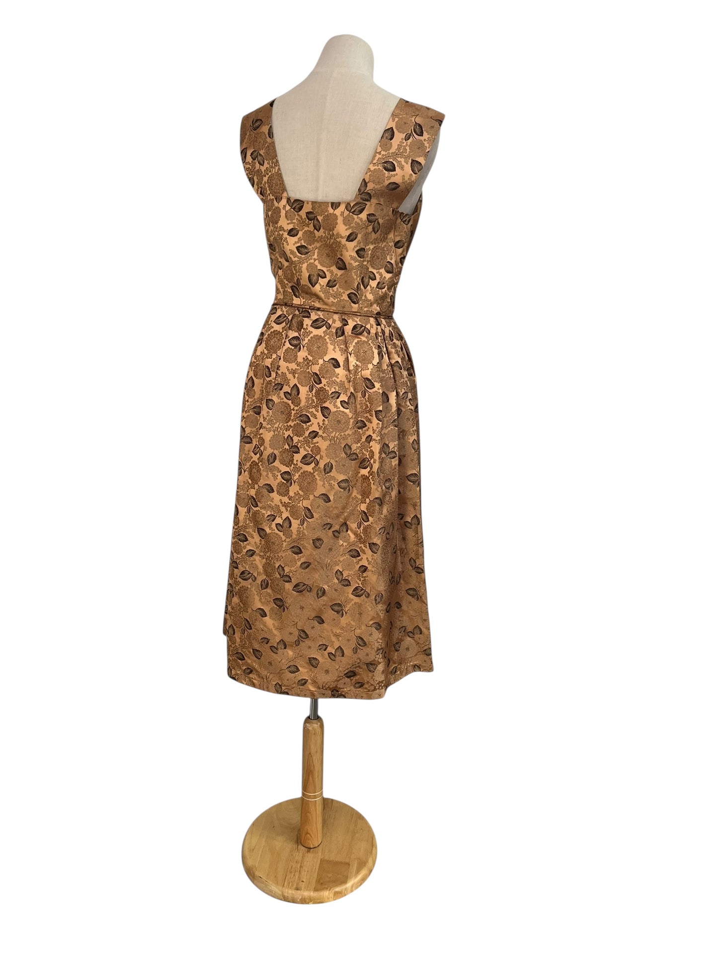 GOLD LEAF PRINT GOWN | 8/10