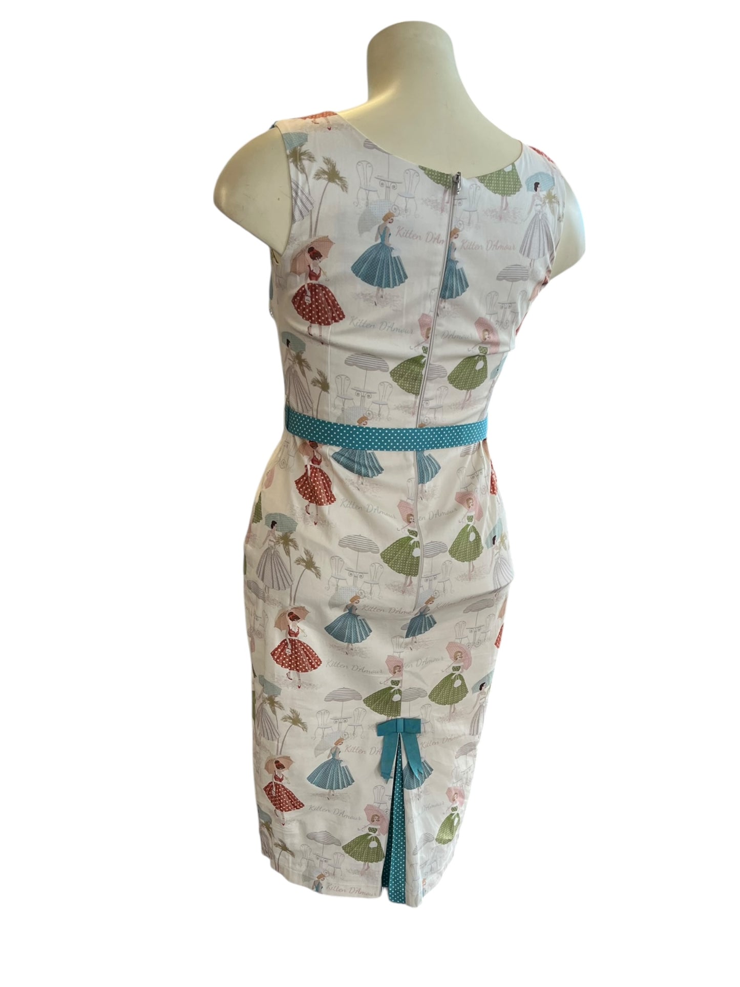 KITTEN DAMOUR WIGGLE DRESS | 14