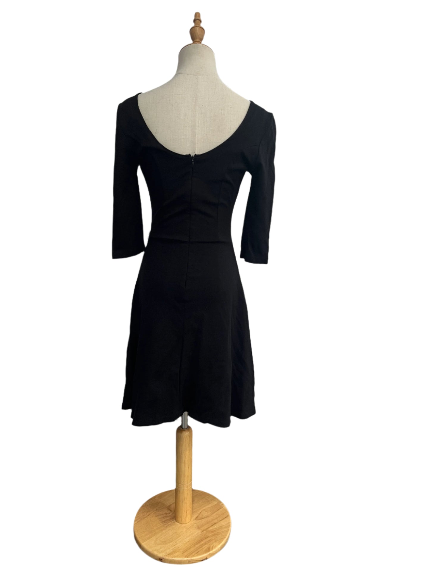 REVEIW BLACK DRESS & JACKET SZ 8