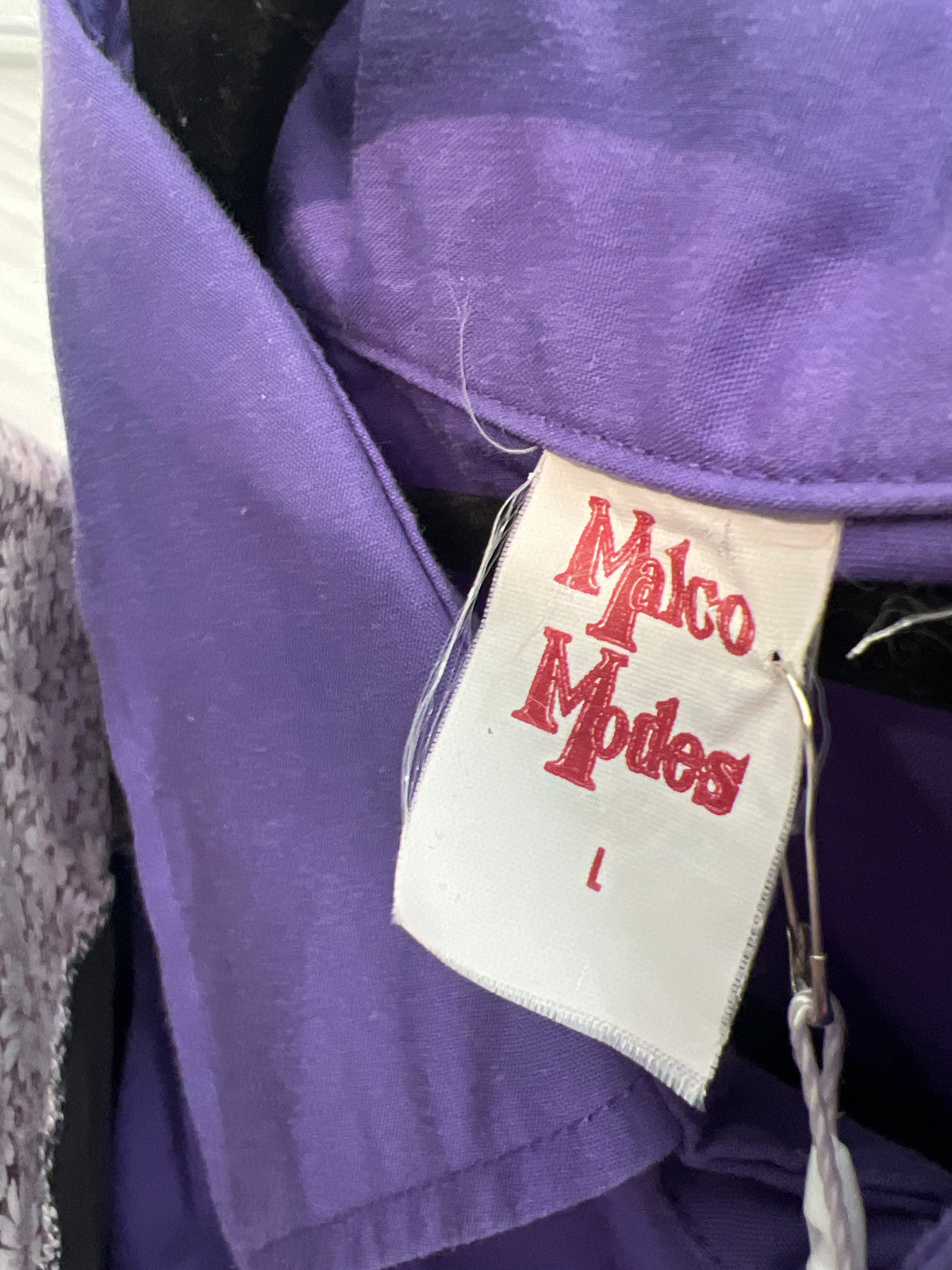 MALCO MODES PURPLE SHIRT | L