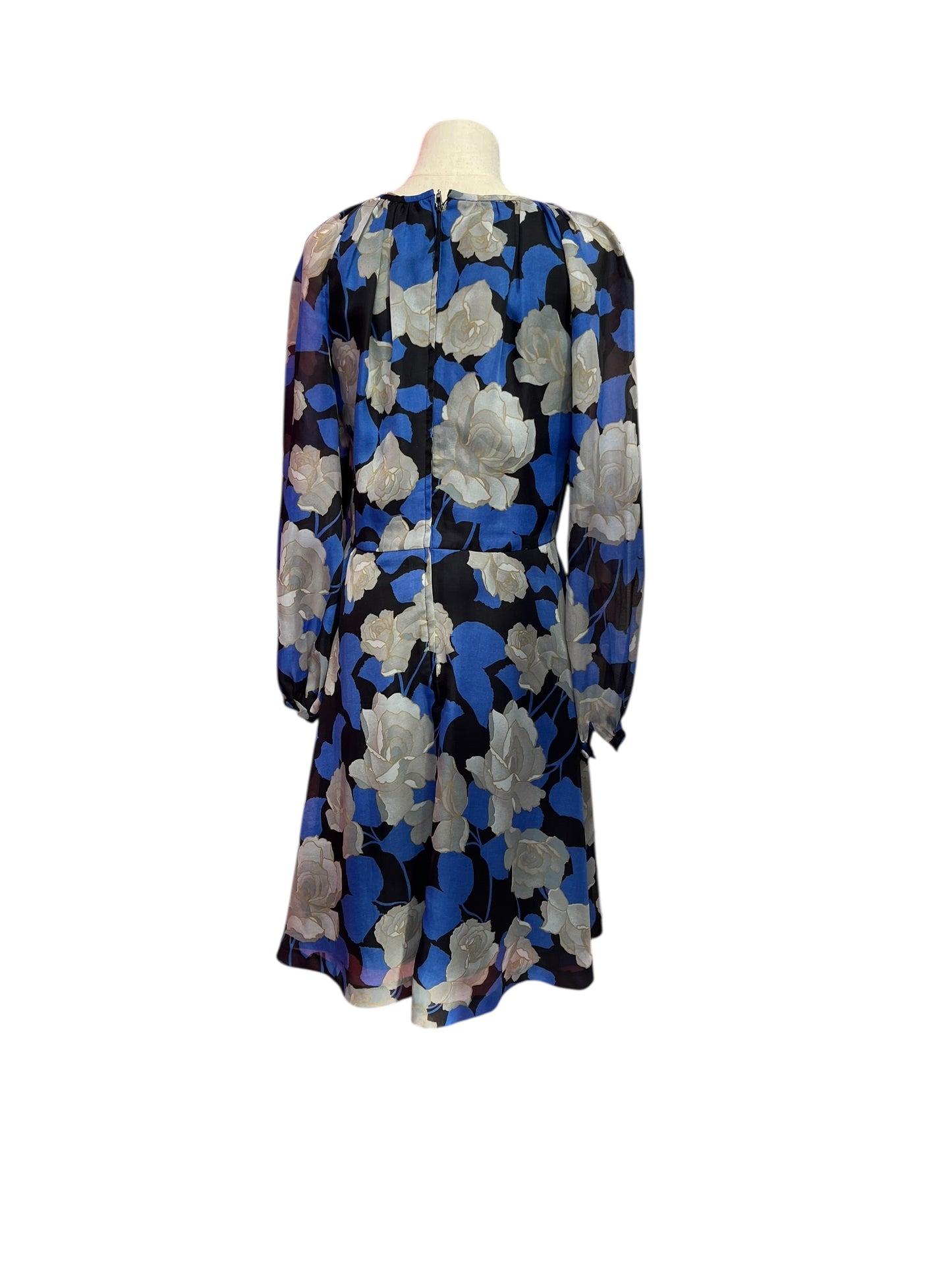 VENCA BLUE ROSE DRESS | 12