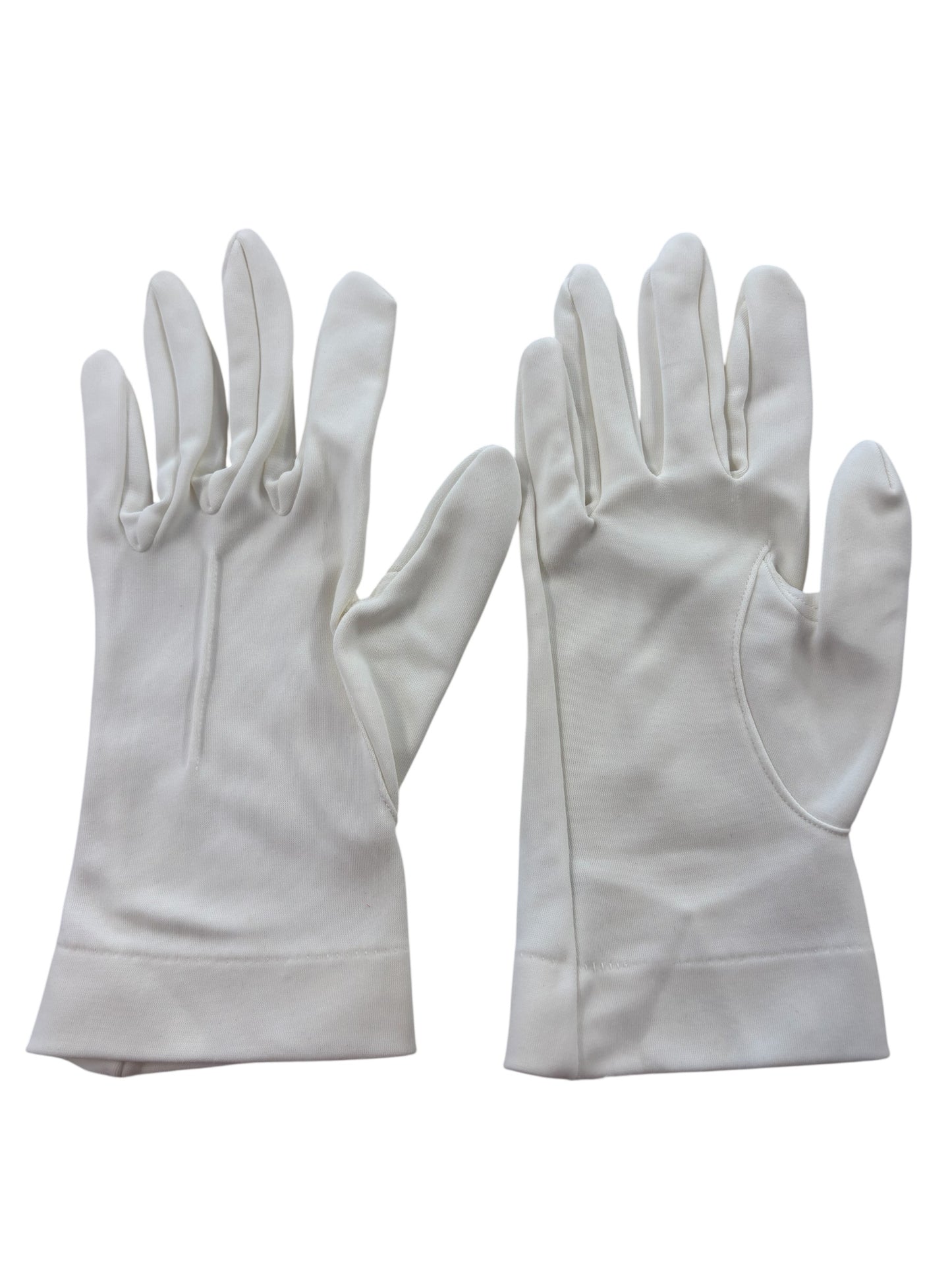 CREAM SIMPLE WRISTLET GLOVES
