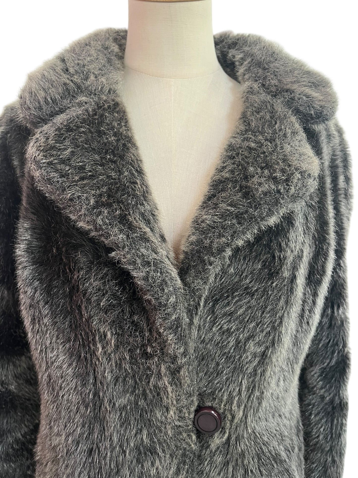 HELENA GREY FAUX FUR JACKET | 12