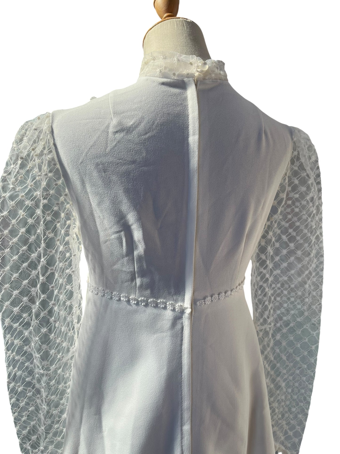 ETHERAL 70s WEDDING DRESS |8/10