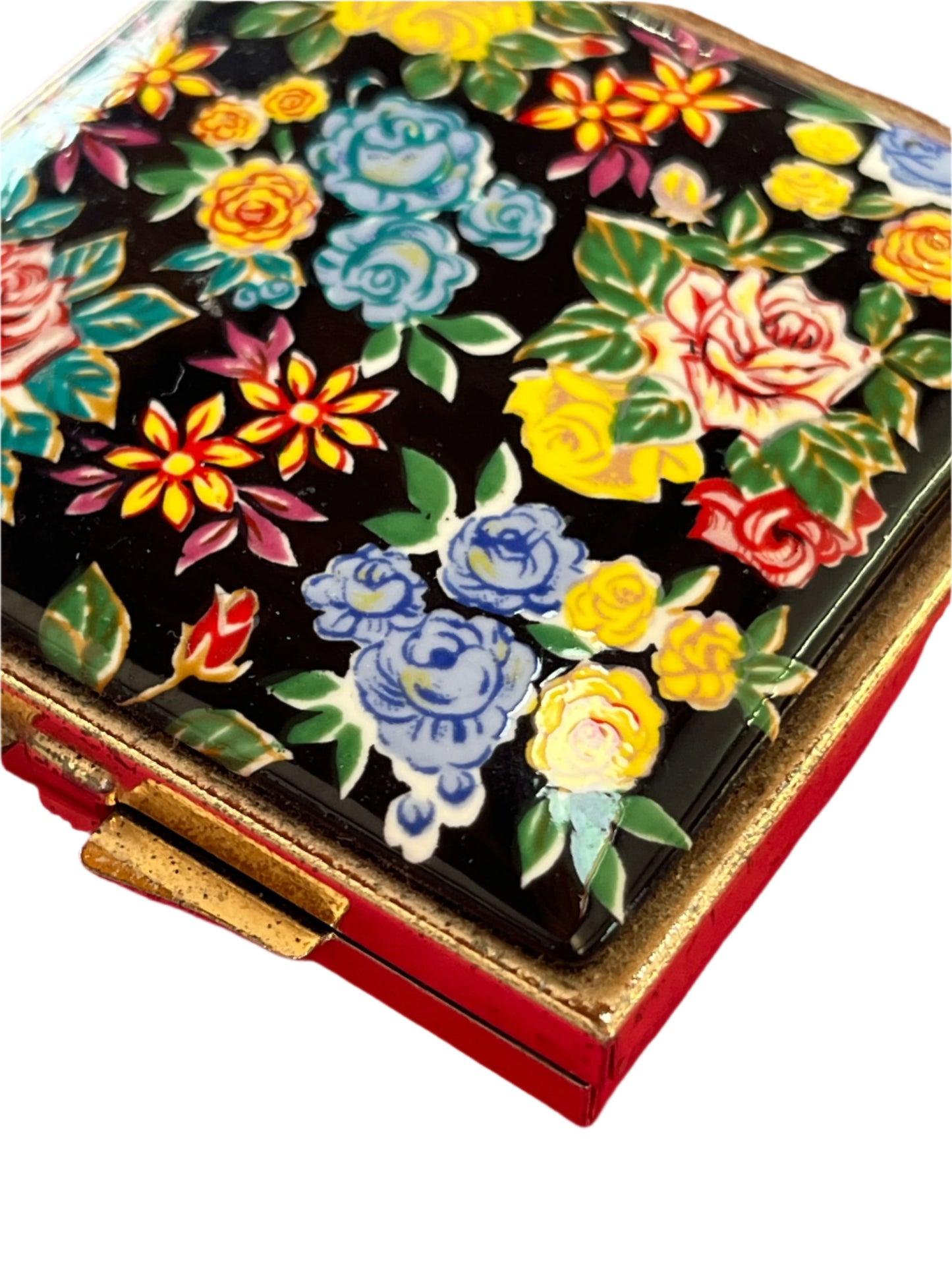HANDPAINTED COMPACT MIRROR