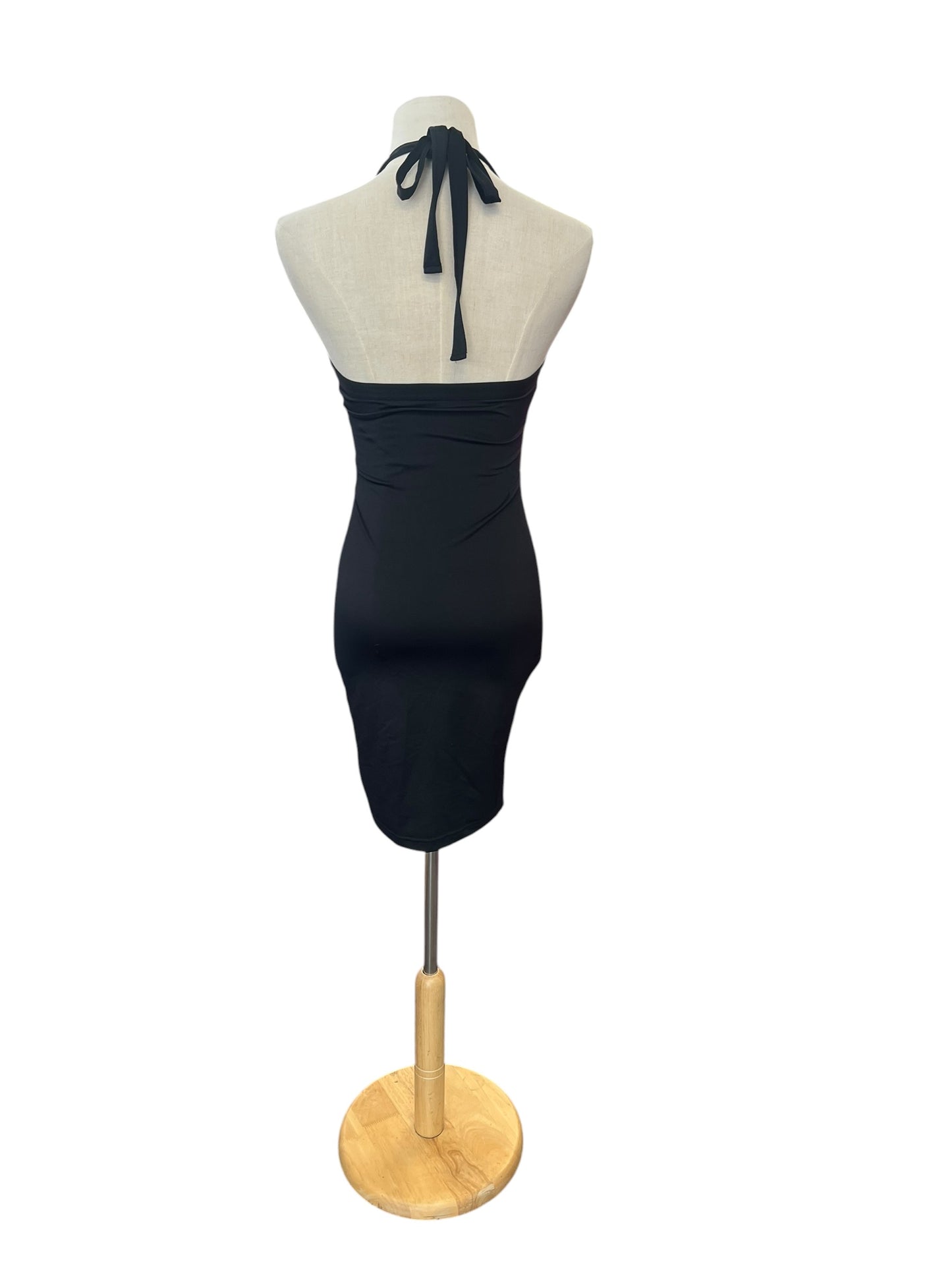 SWITCH BLACK BODYCON DRESS | XS