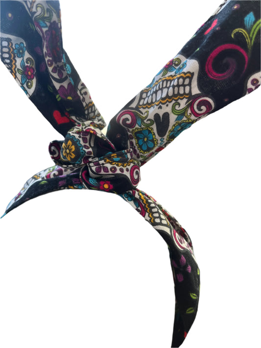 SUGAR SKULL WIRE HAIR BAND