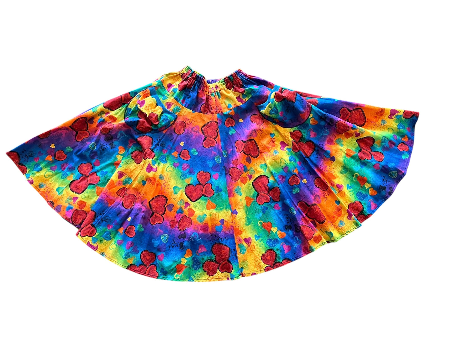 HEART RAINBOW SKIRT | 8