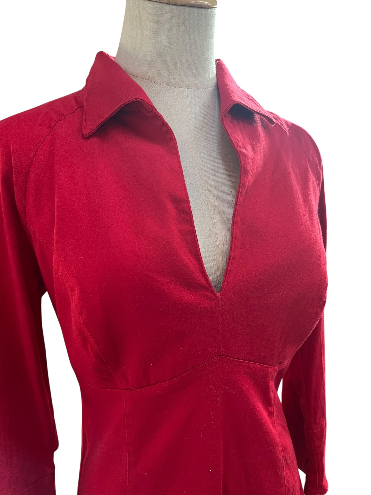 PIN UP COUTURE RED TOP | 12