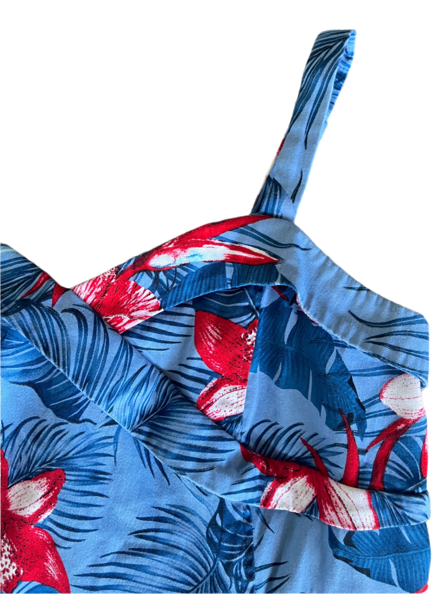 CITY CHIC TROPICAL WIGGLE DRESS SZ S/16