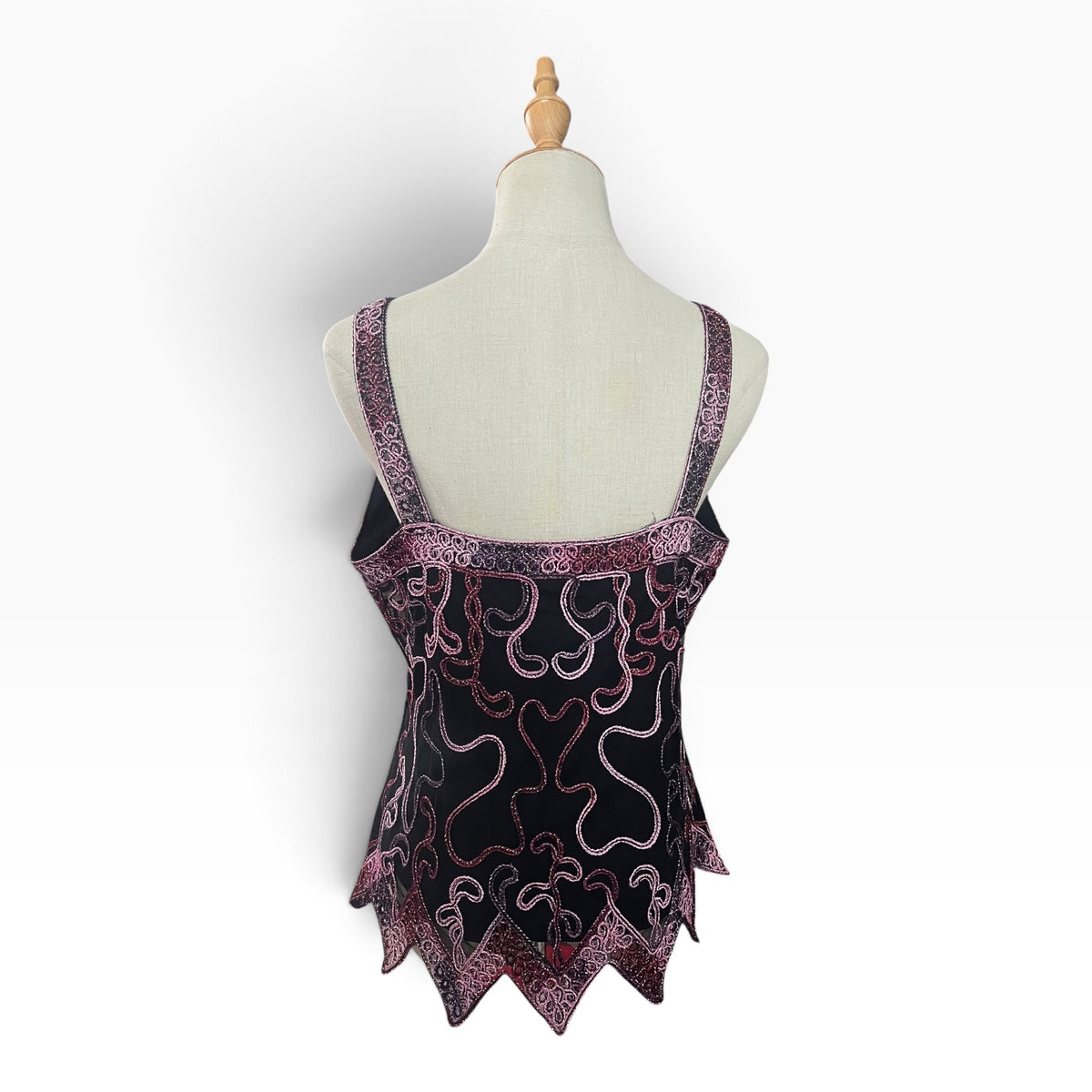 METALLIC PINK DECO TOP | 14