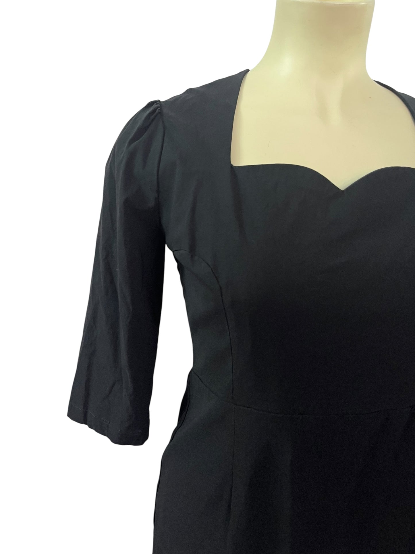 COLLECTIF BLACK WIGGLE DRESS SZ 18-20