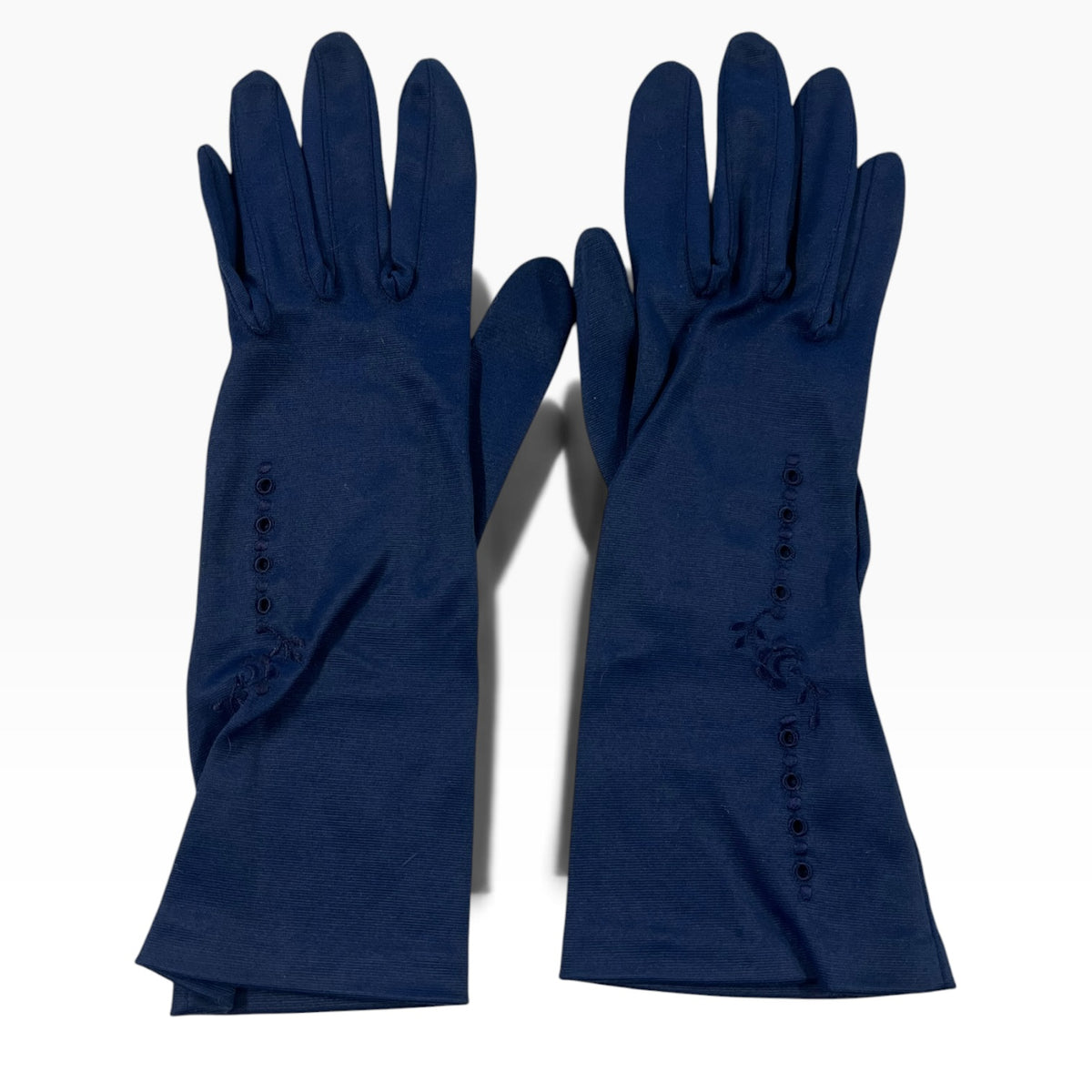CHANCELLOR NAVY EMBROIDERED GLOVES | 7