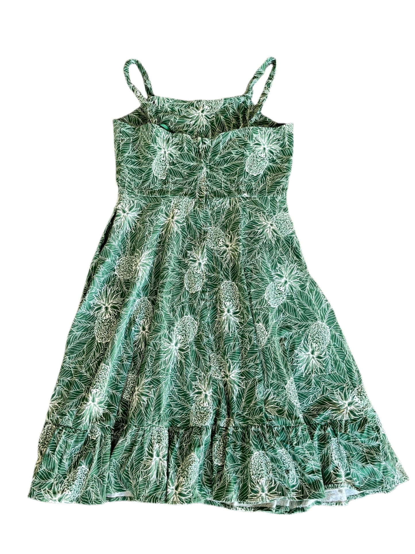 COLLECTIF GREEN PINEAPPLE DRESS SZ 16
