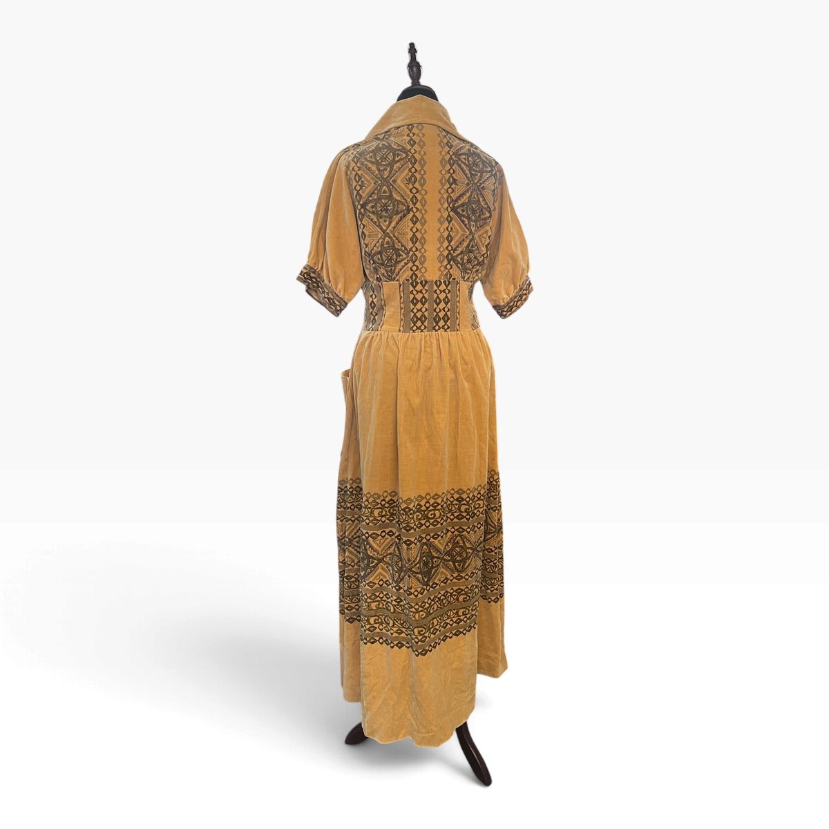 FANNY BUSS HANDPRINTED DRESS | 12/14