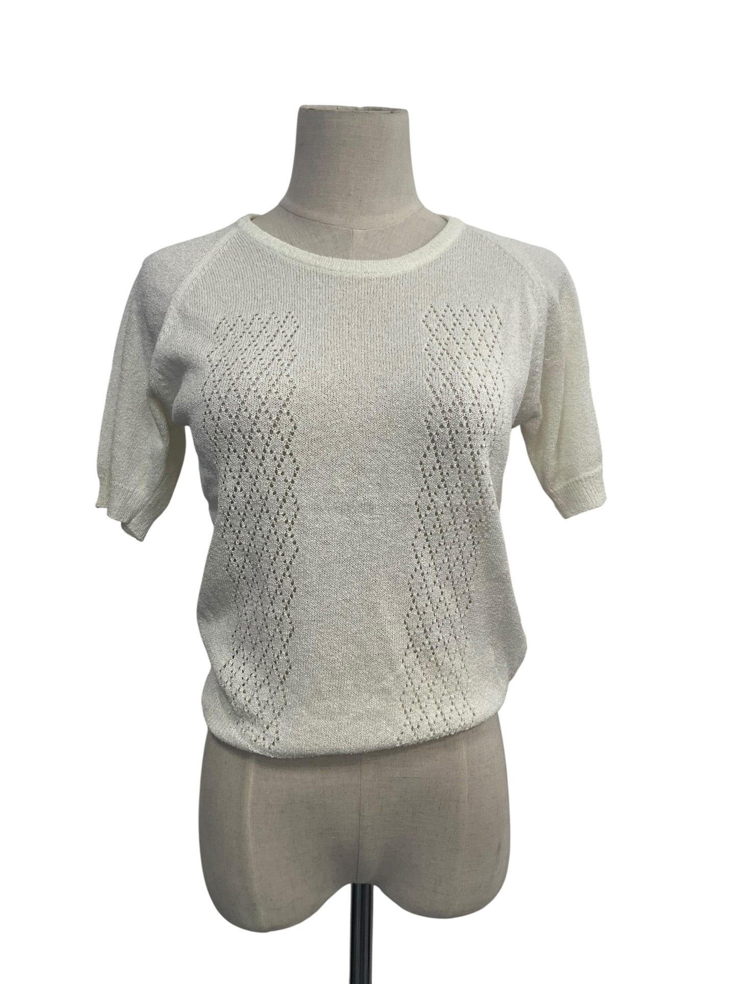 WHITE KNIT TOP | 8