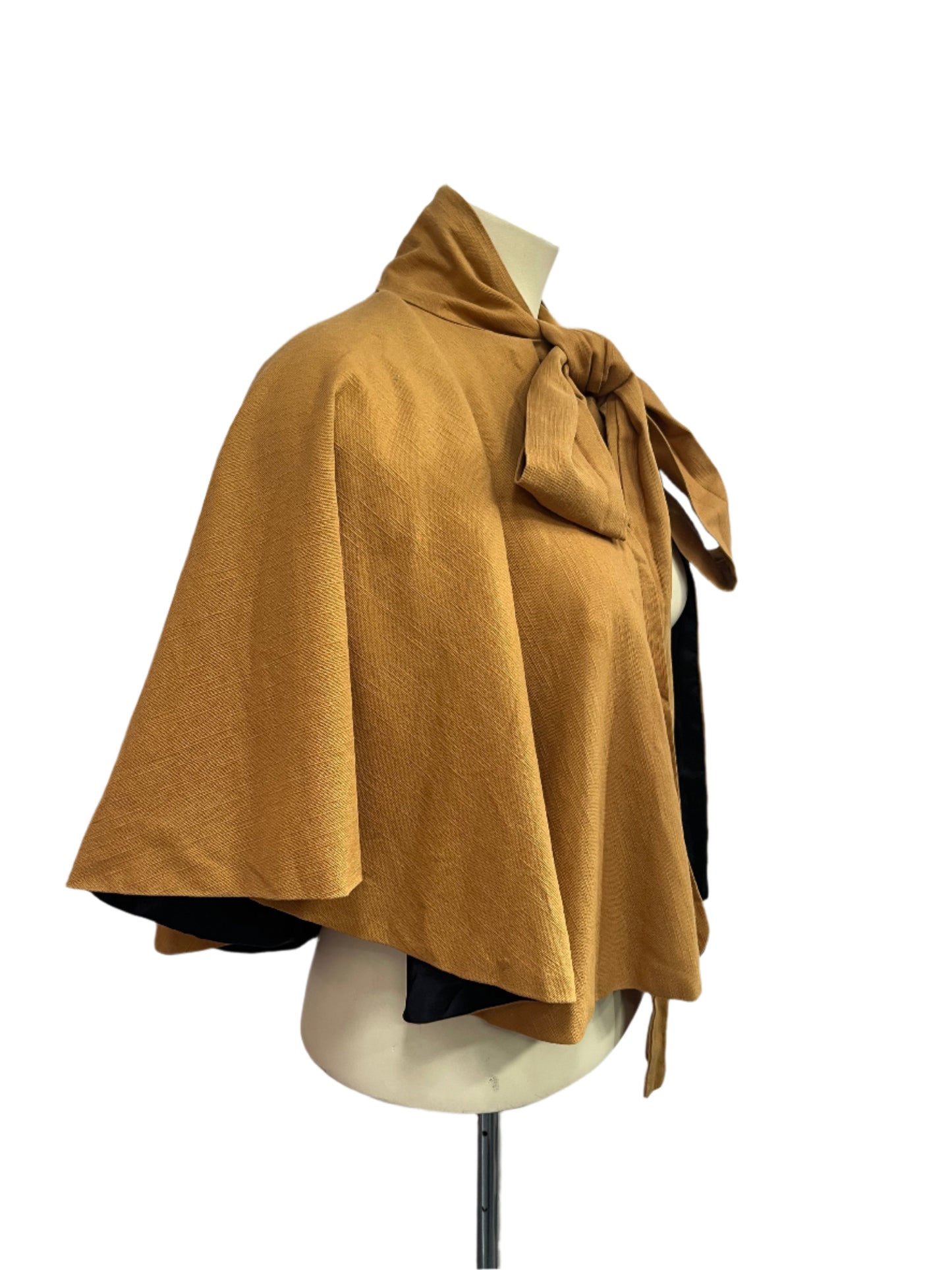 MARGERY DAW MUSTARD CAPE