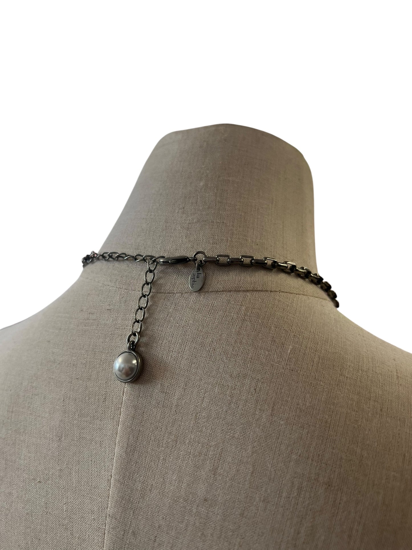 LIA SOPHIA CAMEO NECKLACE