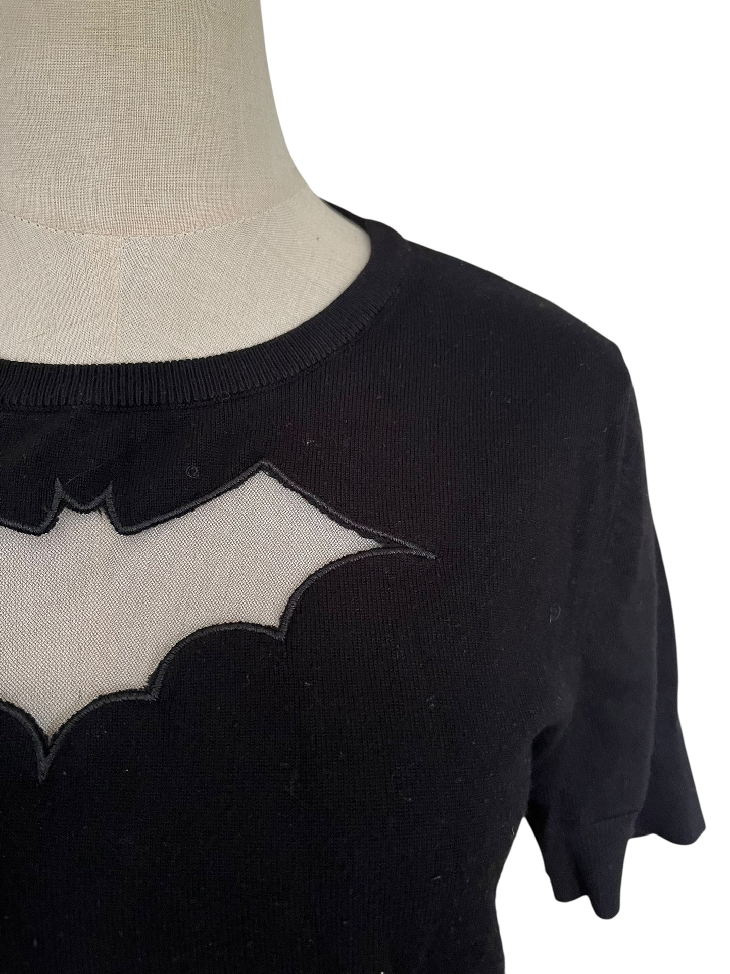 HELLBUNNY BLACK BAT TOP | 20