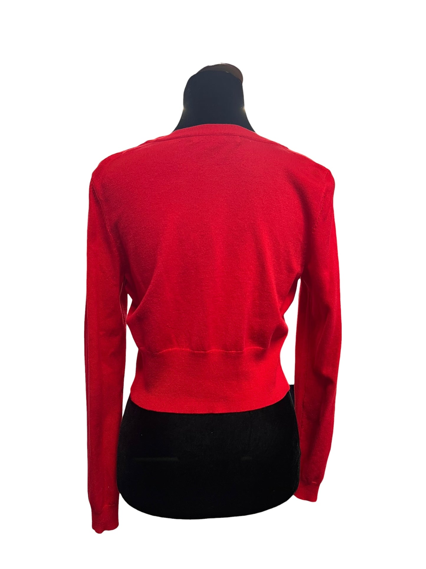 REVIEW RED CARDIGAN | 10