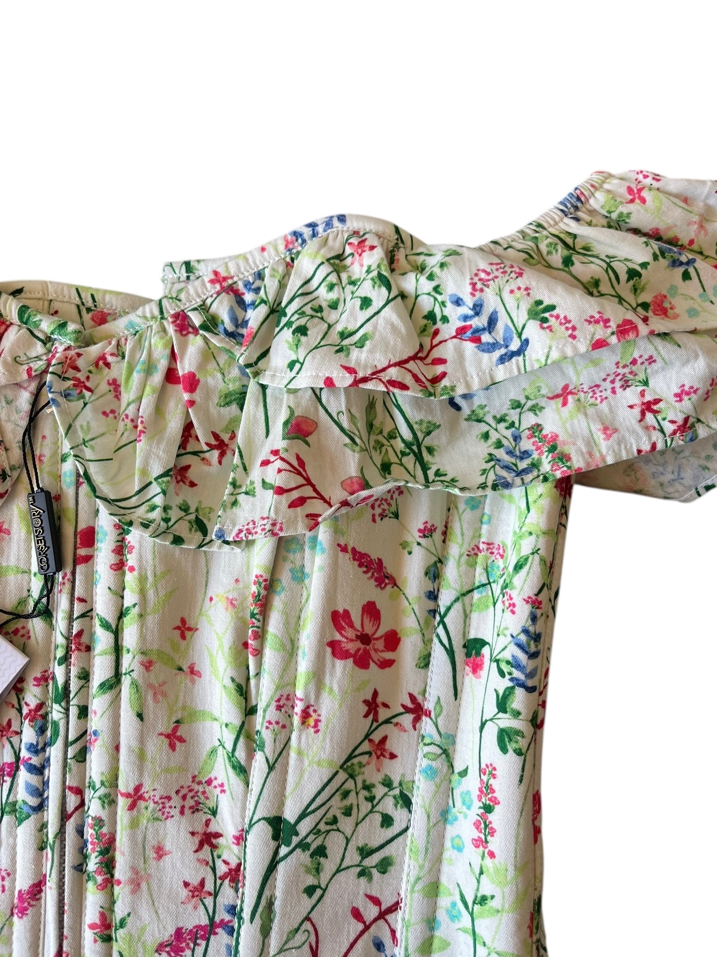 CORSET STORY FLORAL TOP | 30