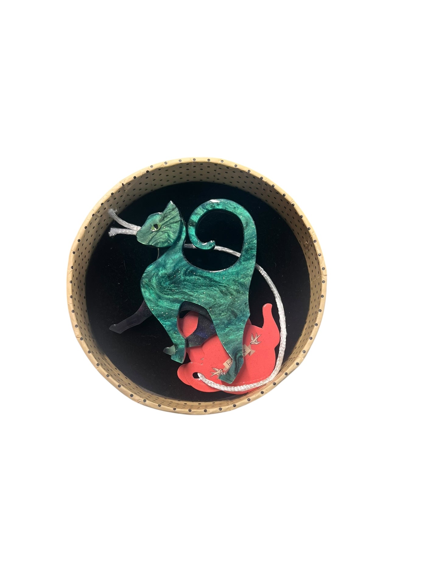 ERSTWILDER - ON THE PROWL BROOCH