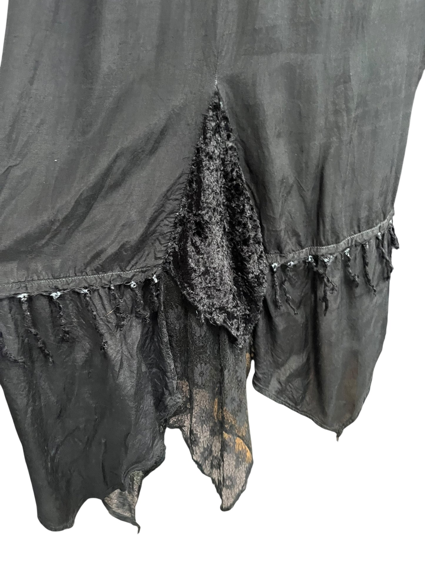 MAYA BOHO BLACK COTTON DRESS | 10