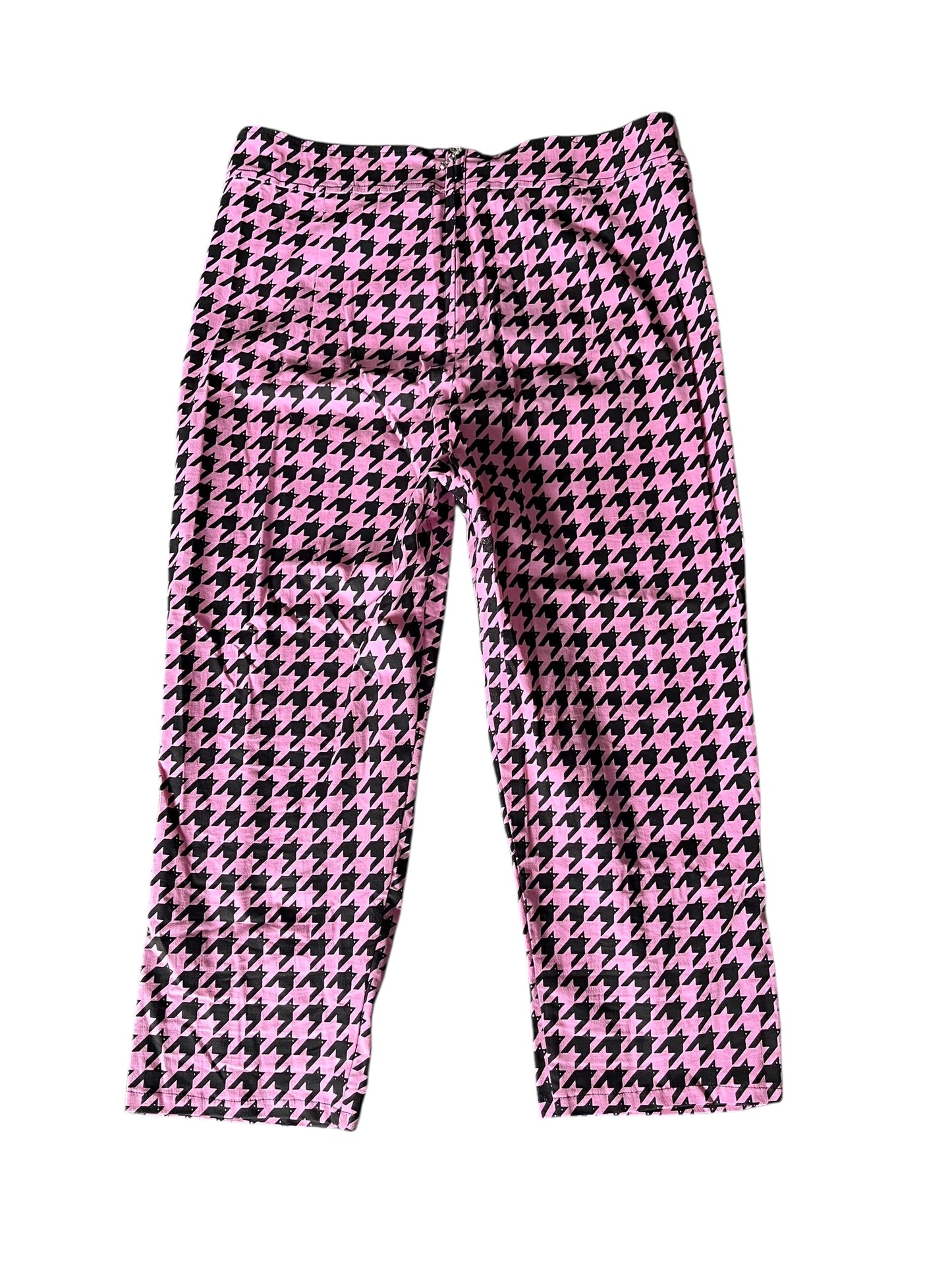 BONSAI KITTEN PINK HOUNDSTOOTH CAPRIS | 16