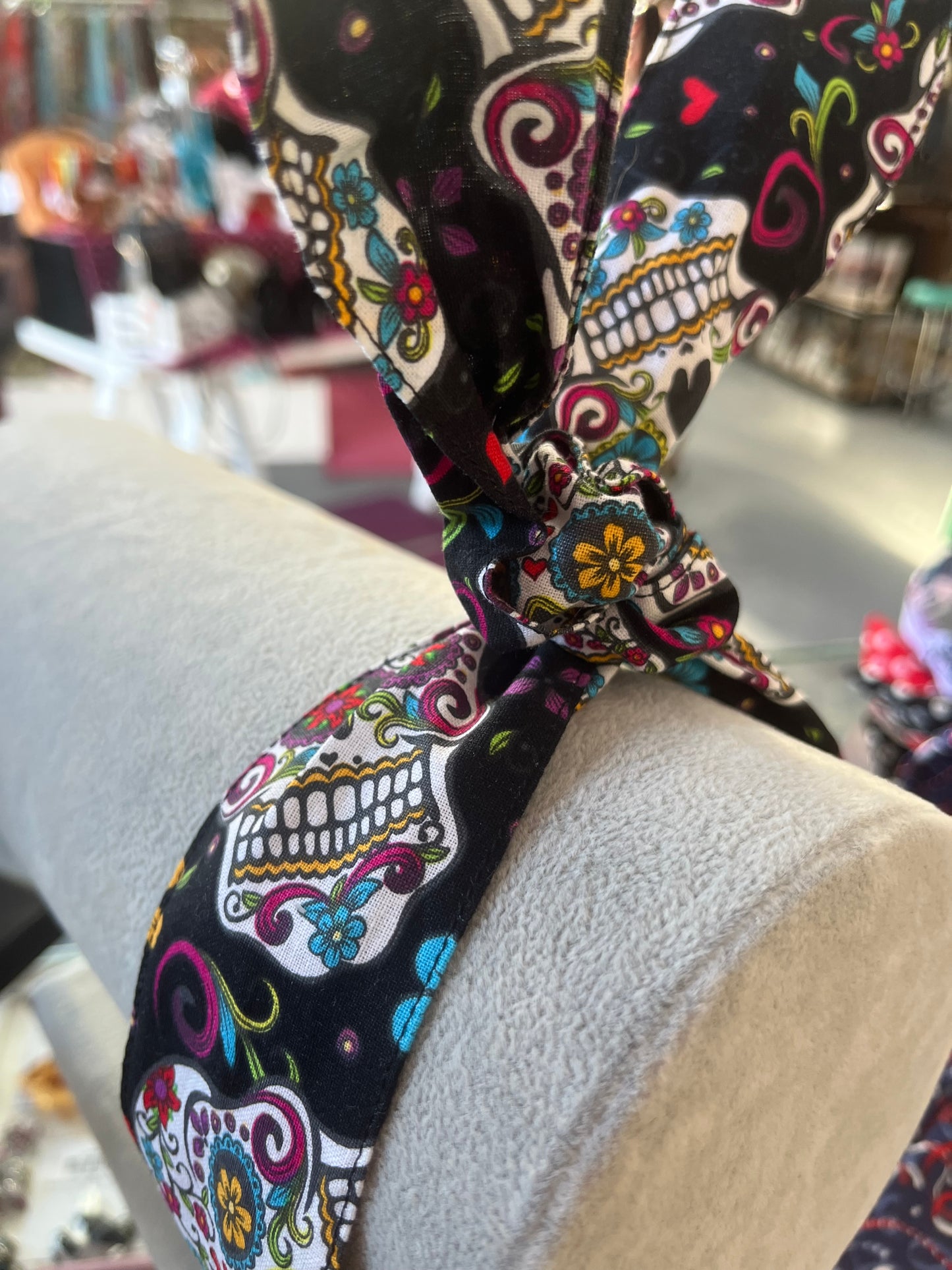 SUGAR SKULL WIRE HAIR BAND