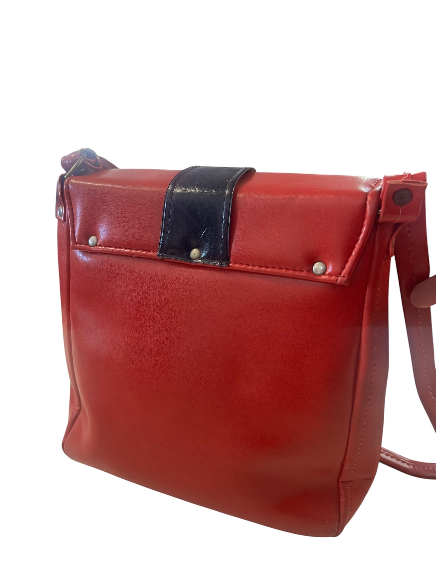 AMERICAN HANDBAGS RED SHOULDER BAG