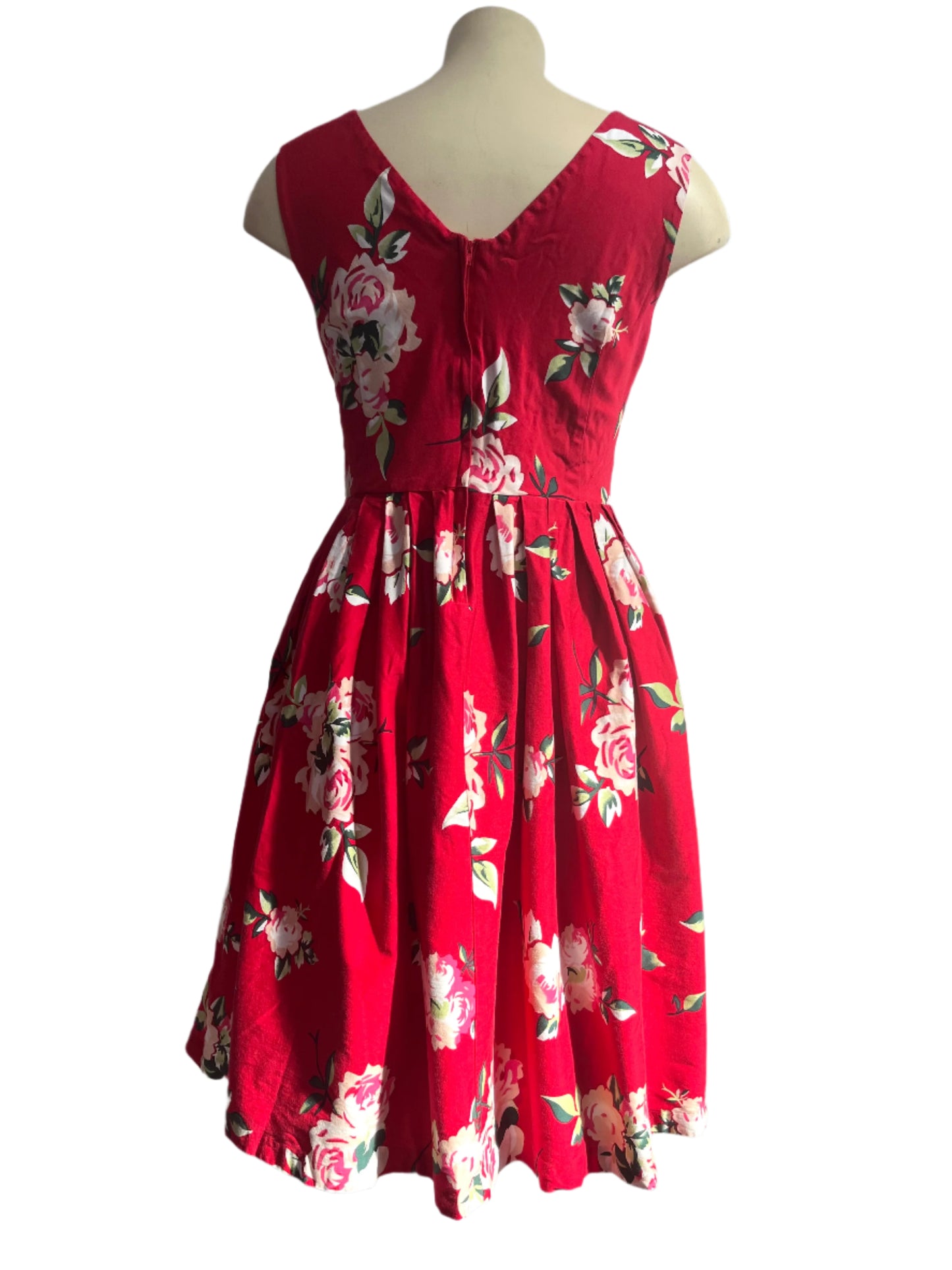 RETROSPECTD RED ELIZABETH DRESS sz 16