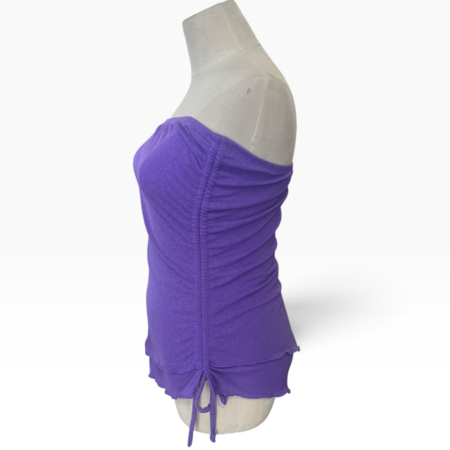 SUPRE PURPLE STRAPLESS TOP | 8/10