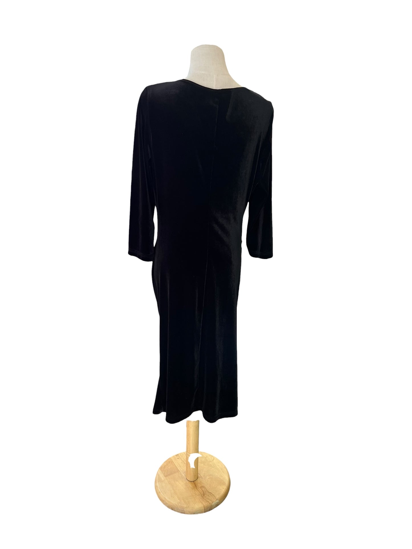 DEADLY DAMES VELVET WIGGLE DRESS | XL