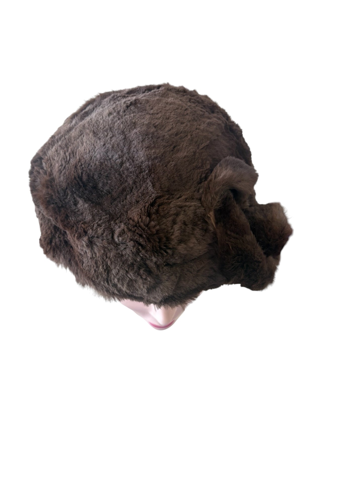 FUR SWIRL HAT