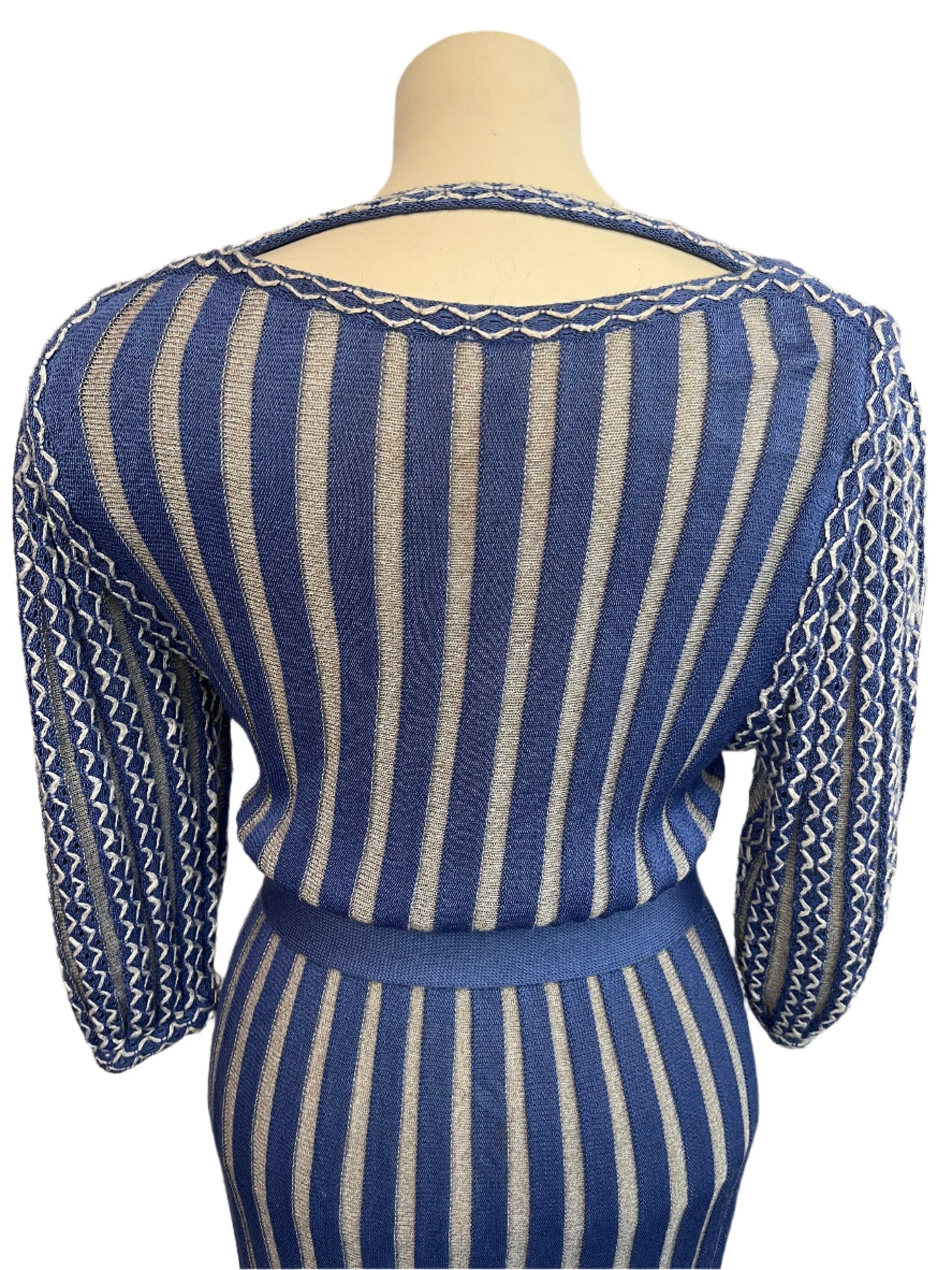 THE CORNFLOWER KNIT DRESS SZ 12