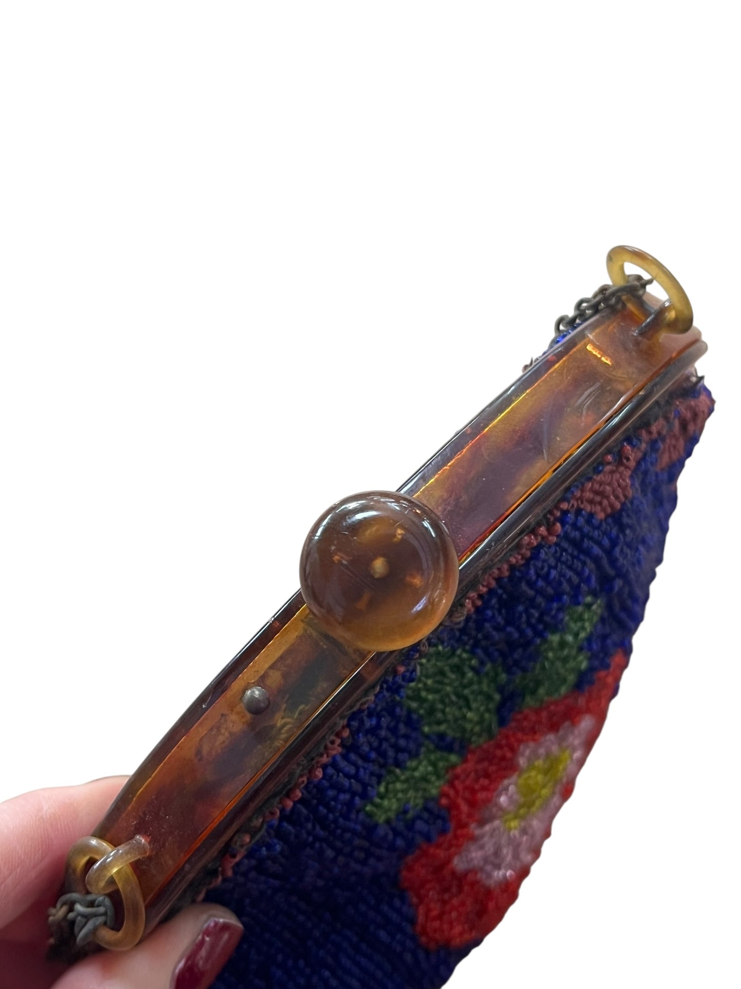 DAINTY SEED BEAD PURSE