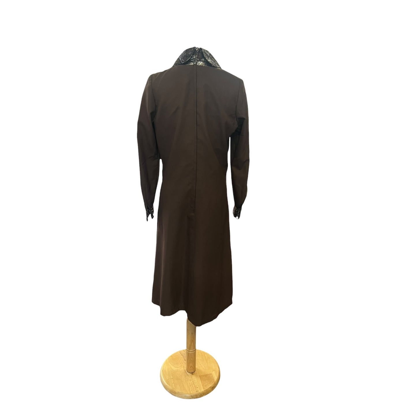 BROWN 70S DRESS | 14