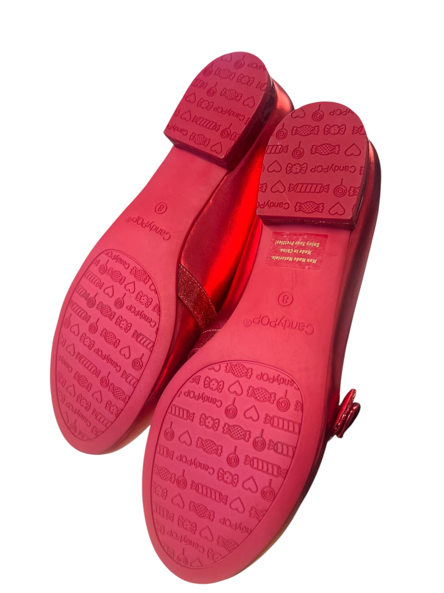 CANDY POP RED KANSAS SHOES | 8