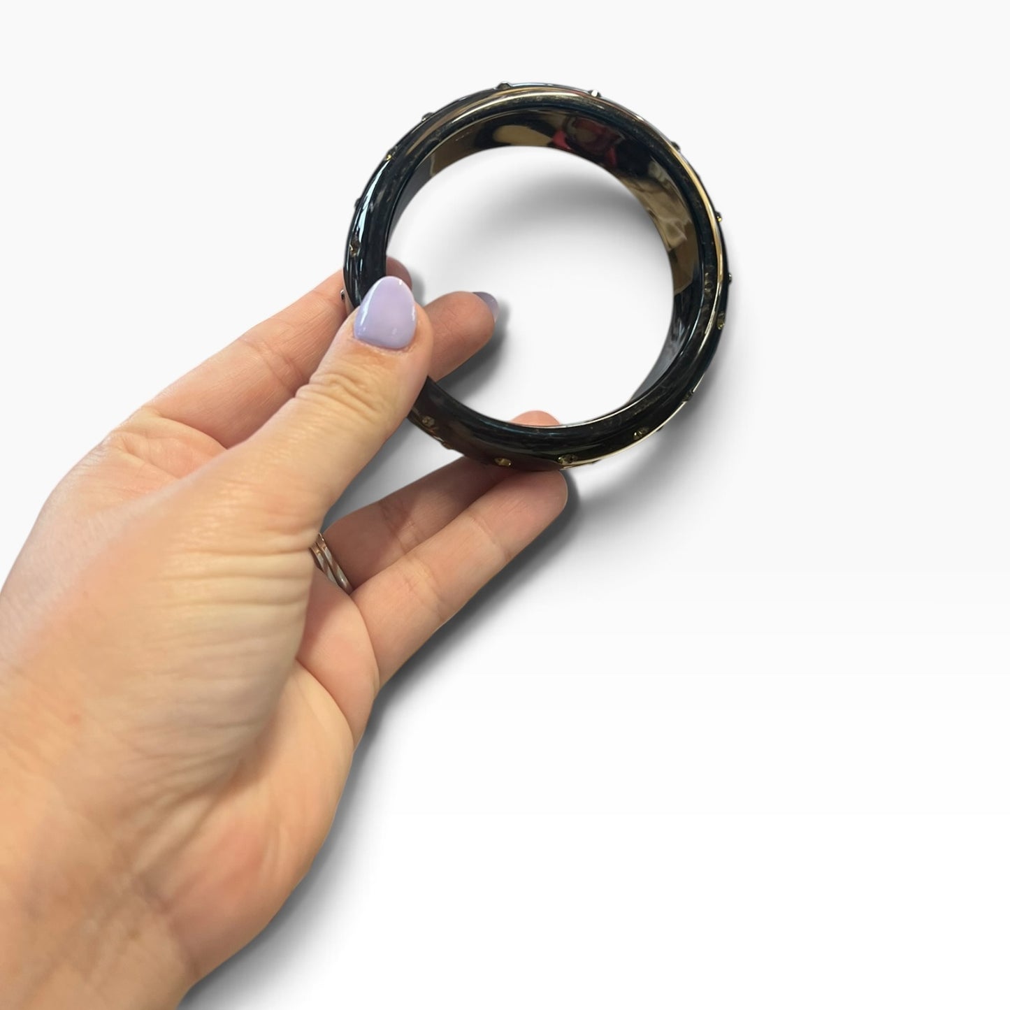 BRONZE GEMSTONE BANGLE