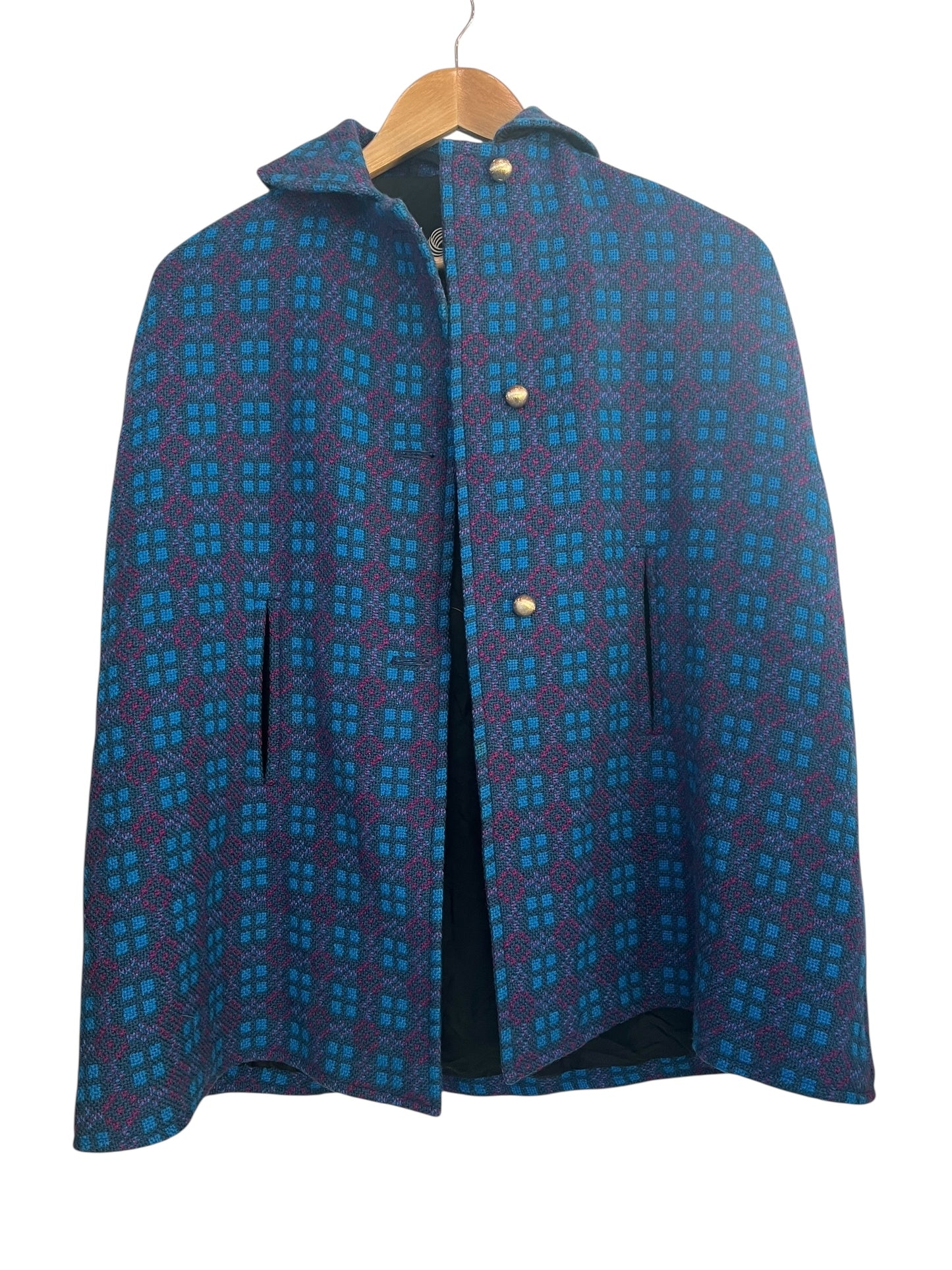 WELSH WOOLLENS CAPE