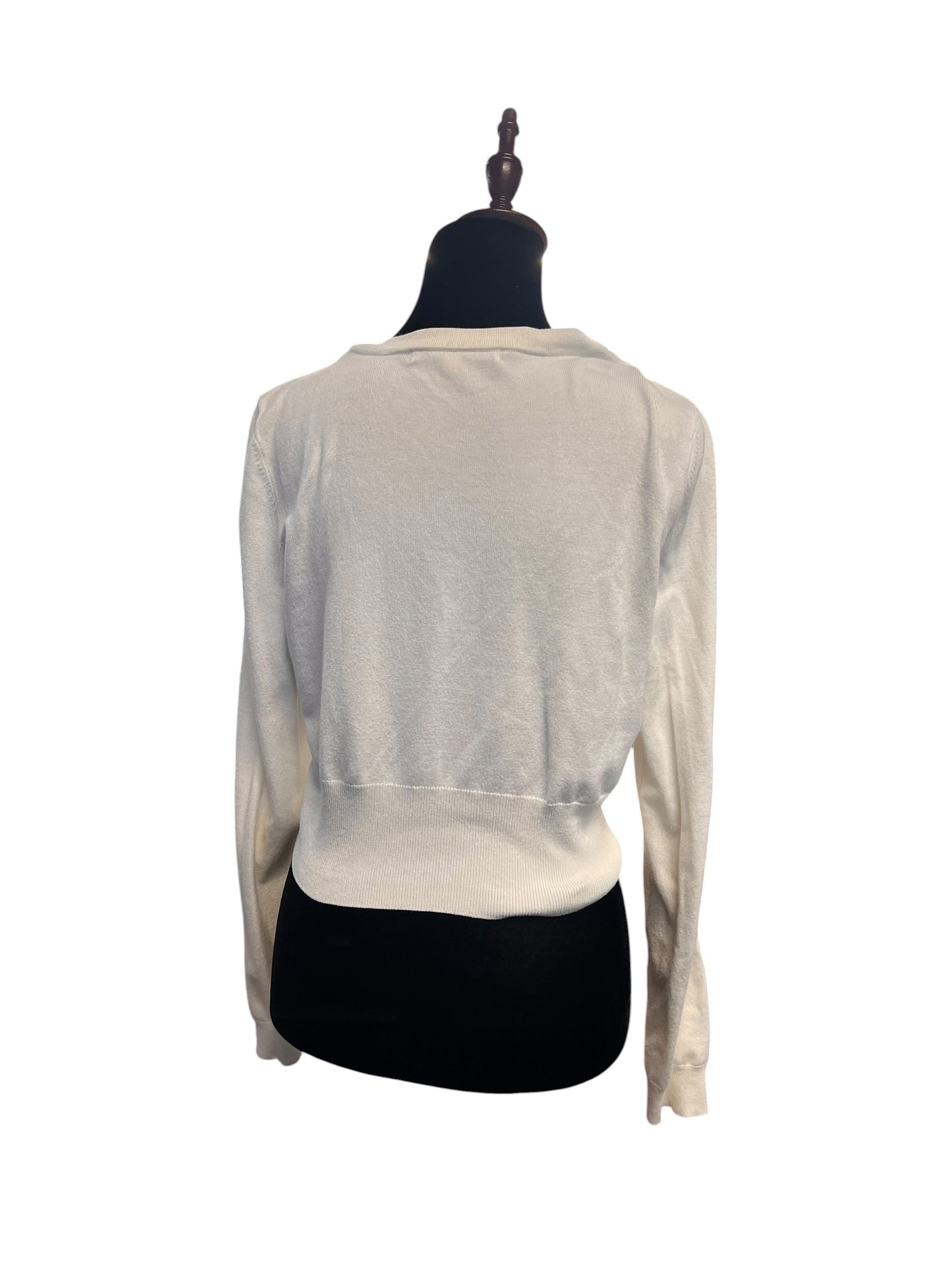 REVIEW WHITE CARDIGAN | 14