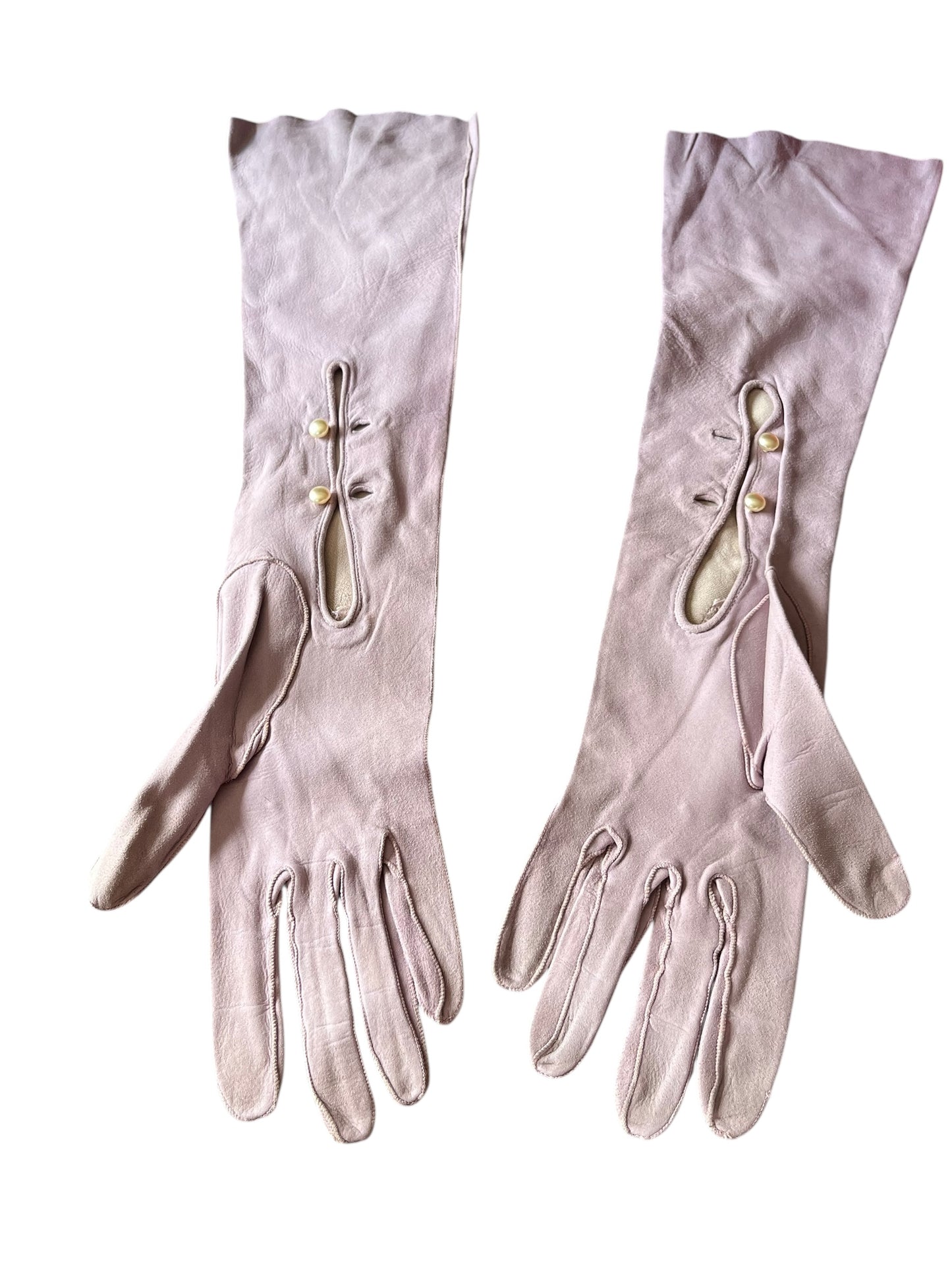 LONG LAVENDER KID GLOVES | 9