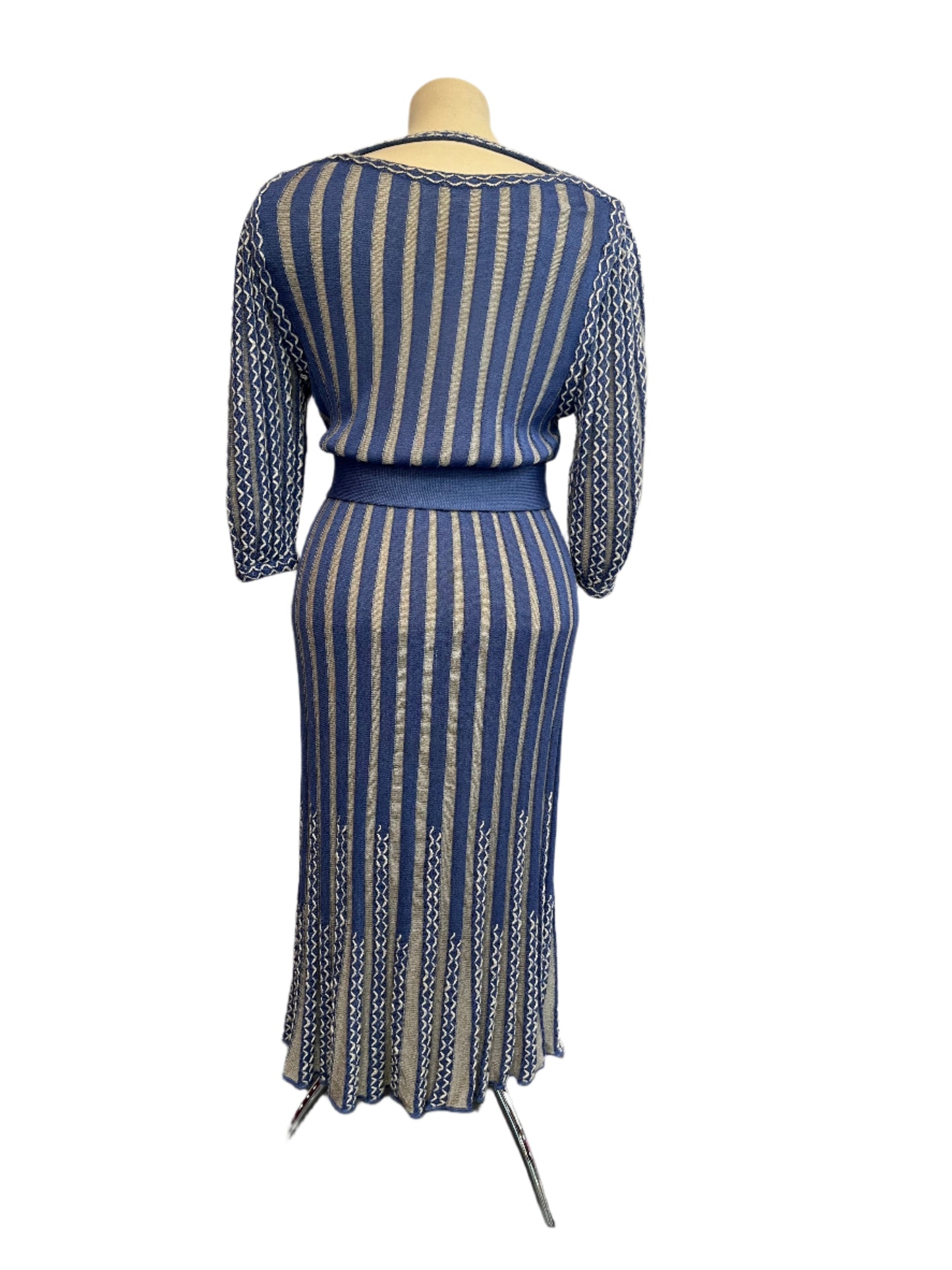 THE CORNFLOWER KNIT DRESS SZ 12