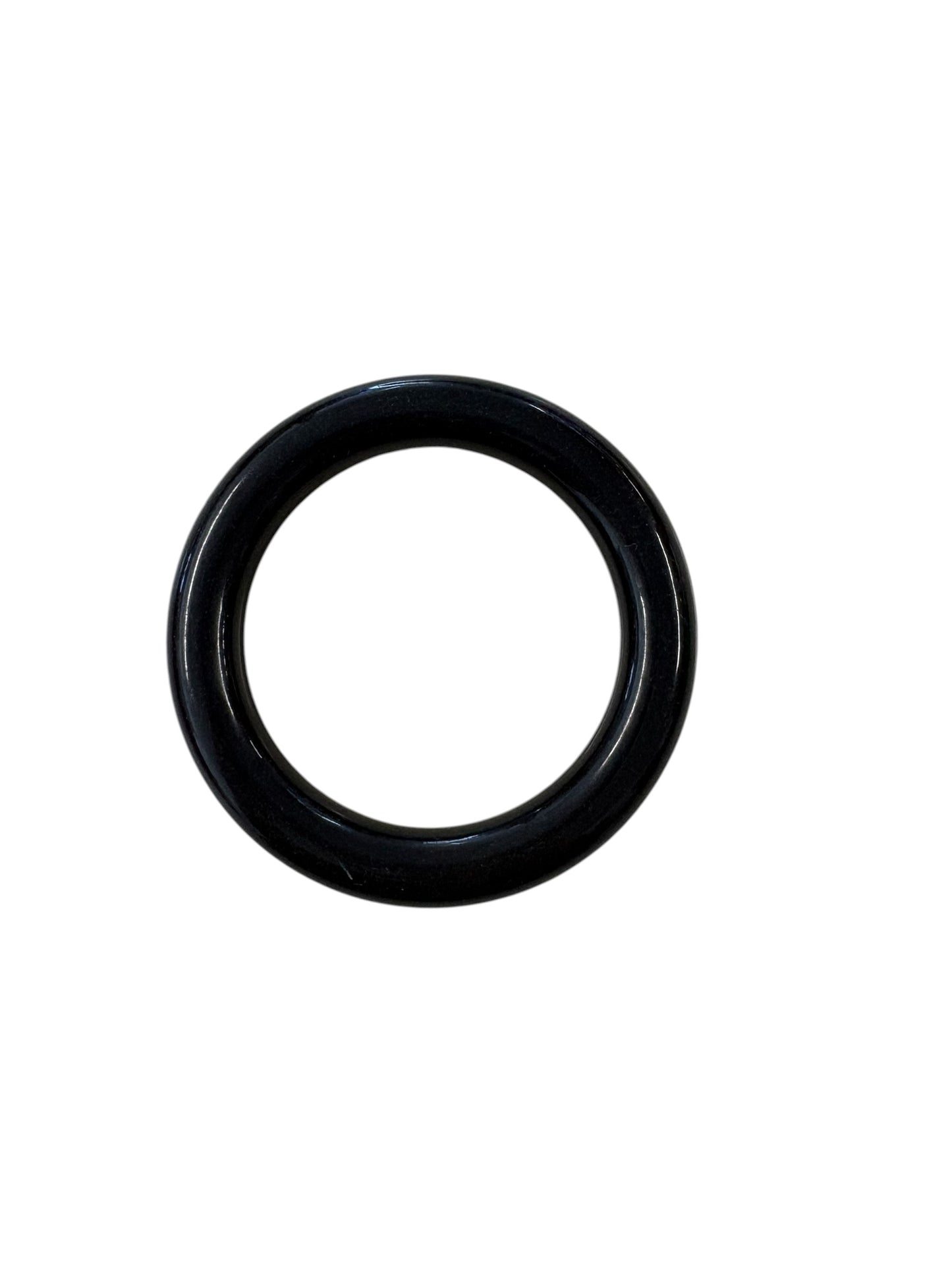 BLACK ROUND BANGLE (7CM)