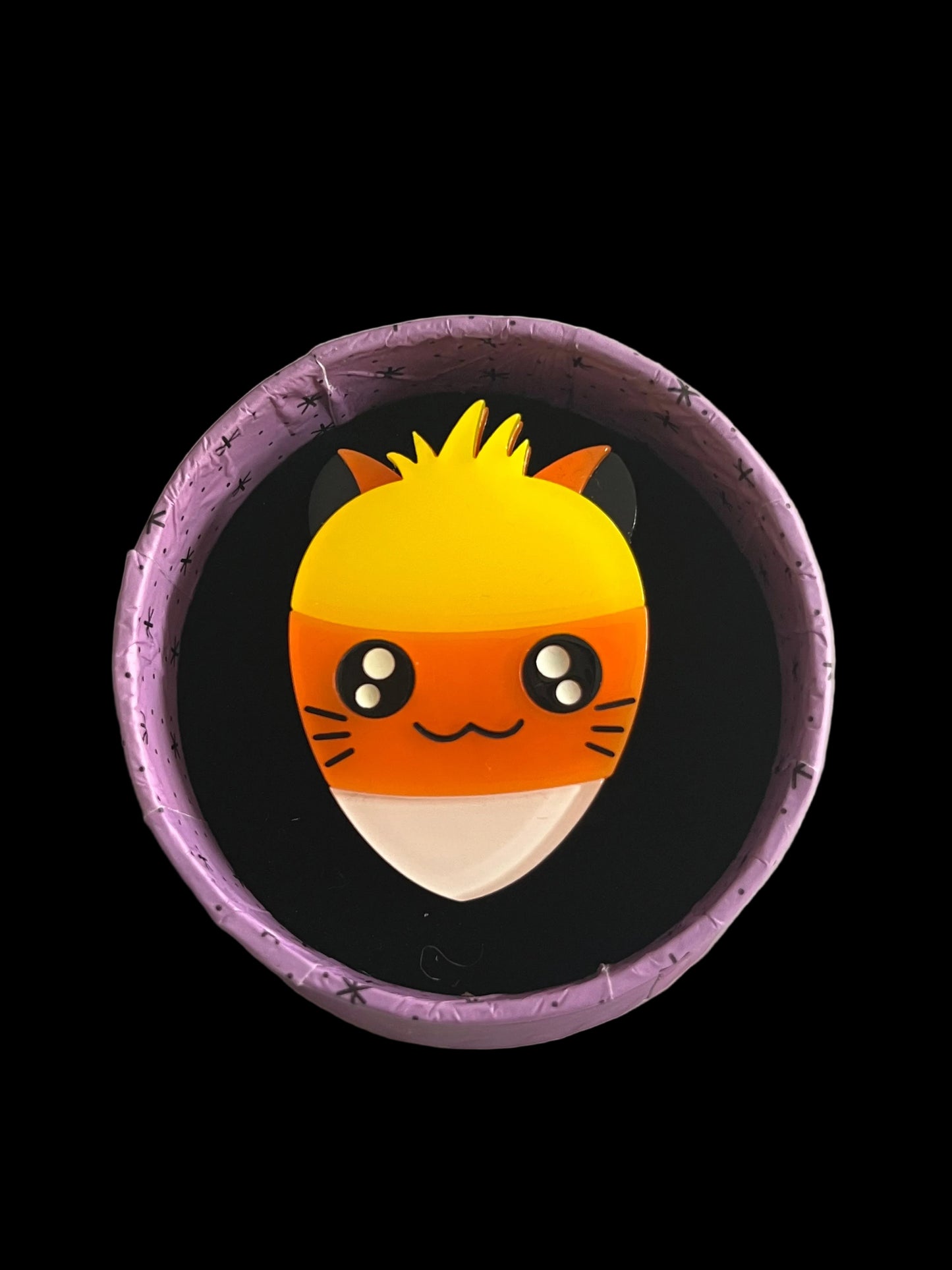 ERSTWILDER - KITTY CORN BROOCH