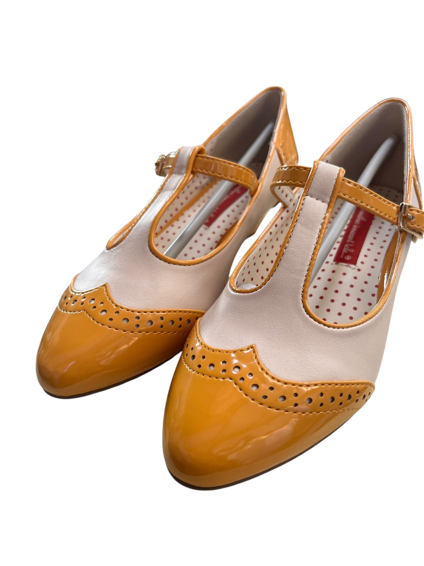 BAIT YELLOW & CREAM HEELS | 6.5