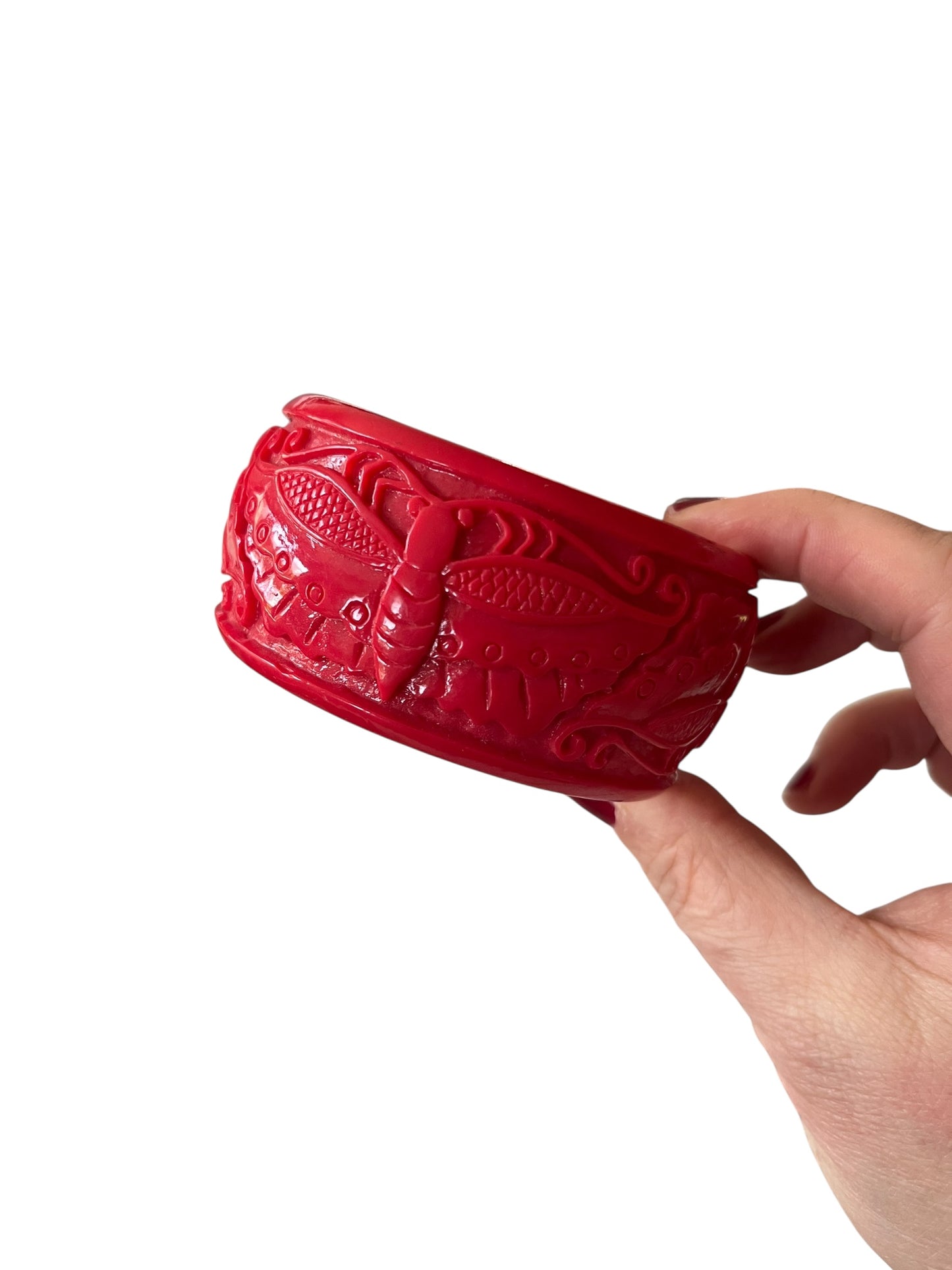 RED MOTH BANGLE