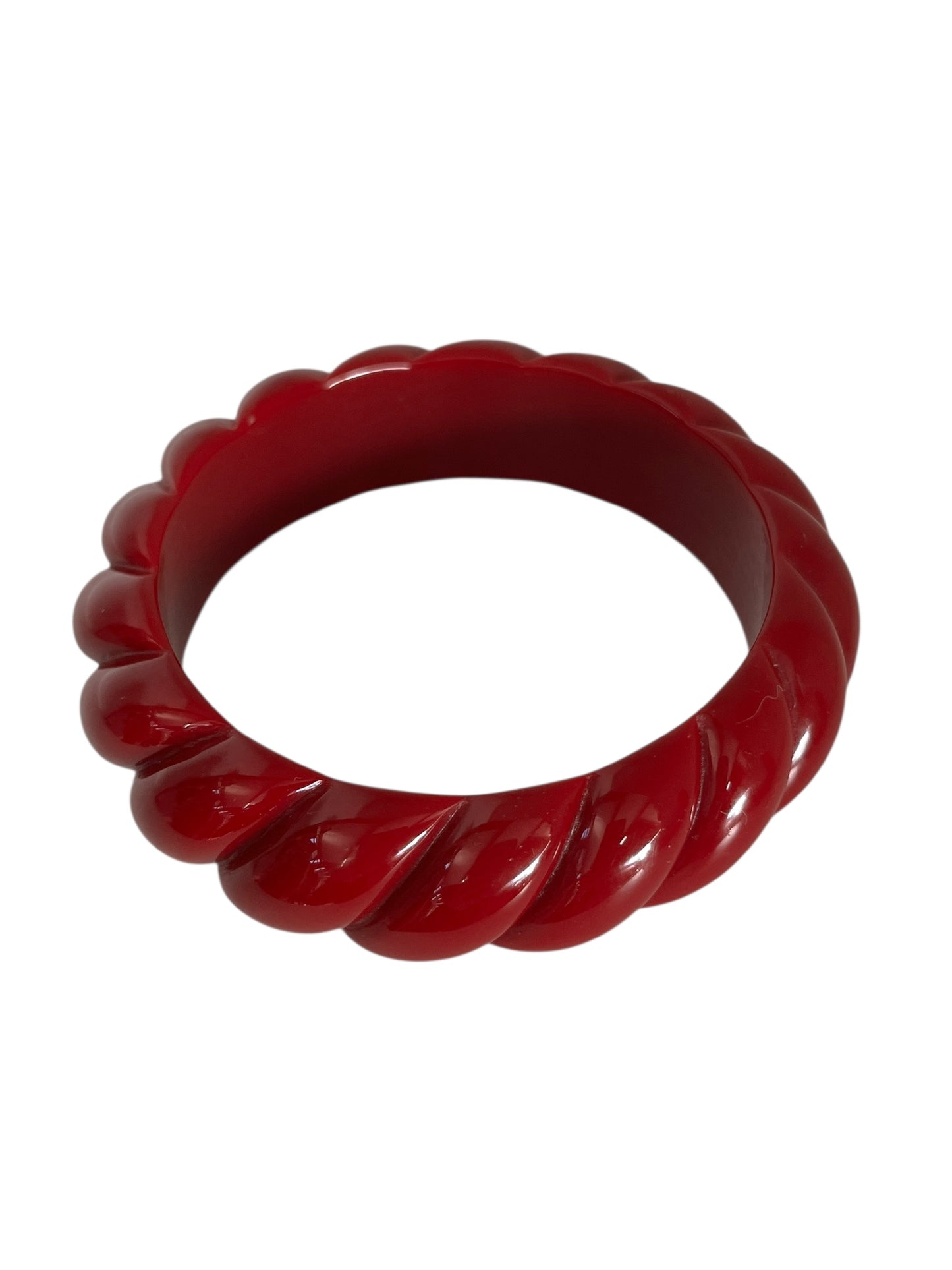 MIDI BURGUNDY BANGLE